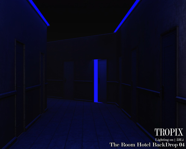 TROPIX // The Room Hotel BackDrop 04 [box]