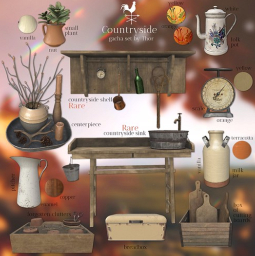 ..::THOR::.. Countryside Shelf - RARE