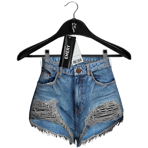 Emery Anaheim Shorts Mid Blue