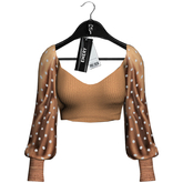 Emery Gardenia Top Latte