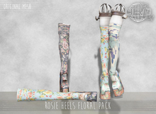 -DRD- Rosie Platforms - Floral Set 