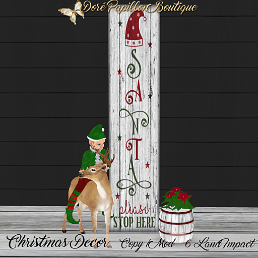 *Special 25 % Off* DPB Christmas Decor - Santa Please 2