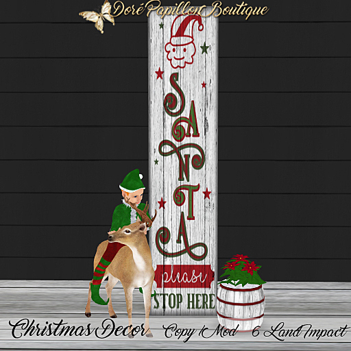 *Special 25 % Off* DPB Christmas Decor - Santa Please