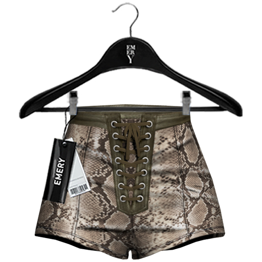 Emery Brooke Snake Short Mili