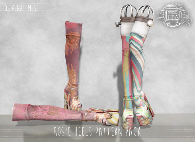 -DRD- Rosie Platforms - Pattern Set (add)