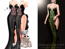 SENTINUS - Thalia Gown Set Black Version