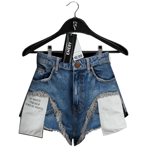 Emery Grimes Short Blue