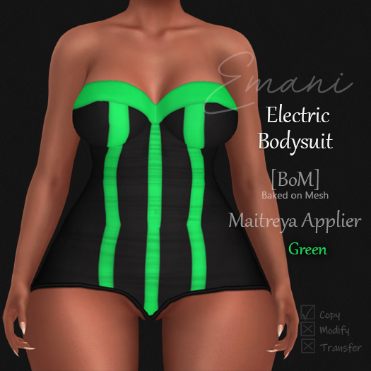 Emani - Electric (Green) [BoM]