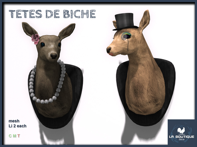 LB - tetes de biche
