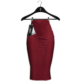 Emery Malone Midi Skirt Malbec