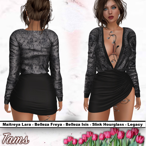Tams - Long Sleeved Dress - Adira