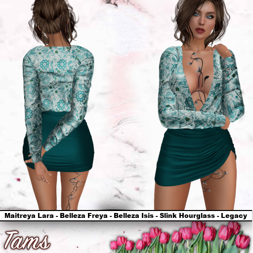 Tams - Long Sleeved Dress - Elora