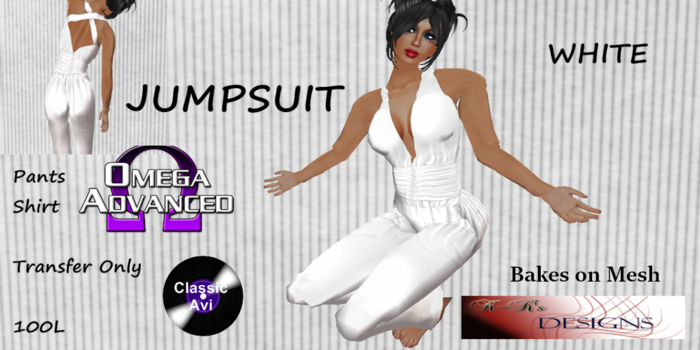 JumpSuit White