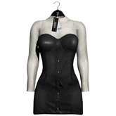 Emery Collonade Dress Black