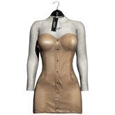 Emery Collonade Dress Latte