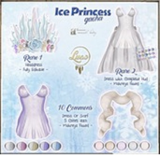Luas Ice Princess Scarf Pink
