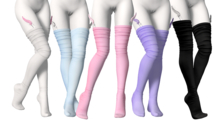 Spoiled - BAD B*TCH Stockings Flat & High Fatpack *Updated* for LaraX,Reborn & More