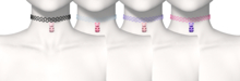 Spoiled - Gummy Bear Tattoo Choker Fatpack