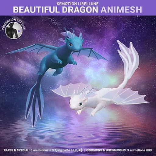 SEmotion Libellune Beautiful Dragon Animesh #1 RARE
