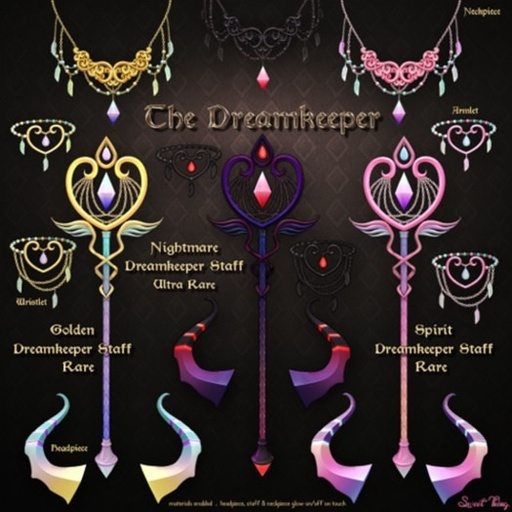 Sweet Thing. Golden Dreamkeeper Staff RARE