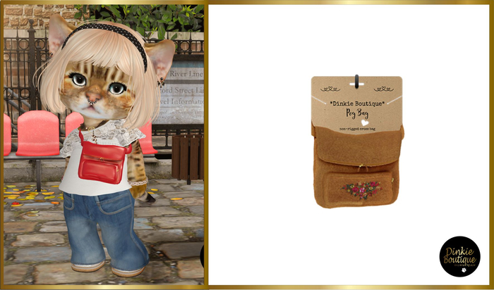 *DB* DINKIES PEG BAG* boho