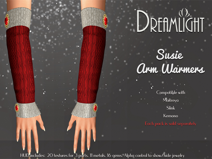 [Dreamlight] "Susie" Arm Warmers-(Maitreya) !PROMO PRICE!