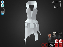 Dae Obj FBX For Hotcoutre Aysmetric Pencil Skirt Peplum Dress Slink, Maitreya, Belleza, Tonic, Ocacin