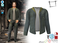 Dae Obj FBX Men's Stained Old Jacket And T-Shirt Combo Slink Male, Belleza Jake, Signature Gianni