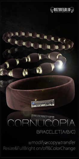 ROZOREGALIA_CORNUCOPIA*BRACELET