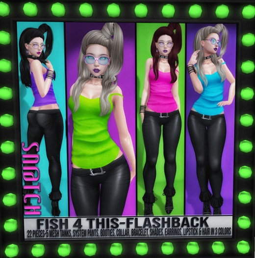 5 Sn@tch Popstar Tank Top (LIME)