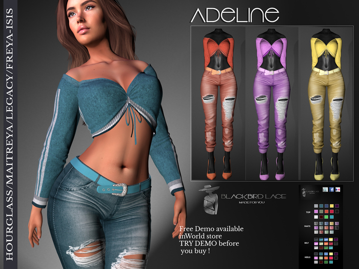Adeline Outfit By Blackbird Lace