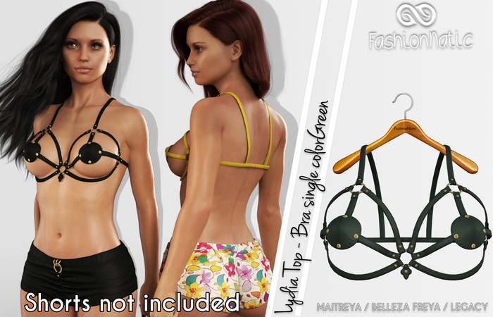 FashionNatic - Lydia Bra Green - Maitreya, Lara Petite, Belleza Freya, Legacy