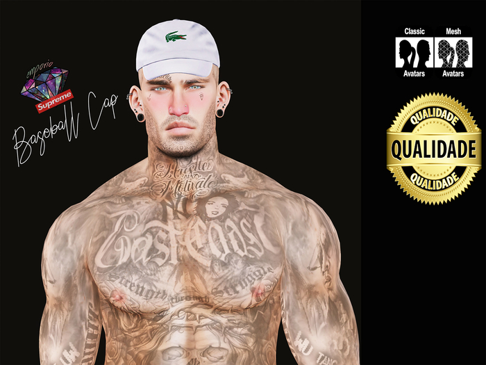 [ES] Baseball Cap - LC WHITE