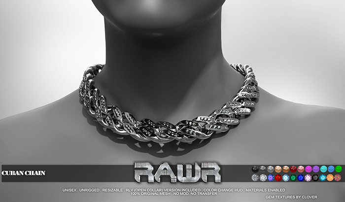RAWR! Cuban Chain (add me)