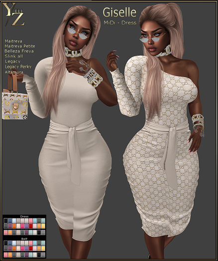 >> UnPack HUD << YELIZ MESH "Giselle"