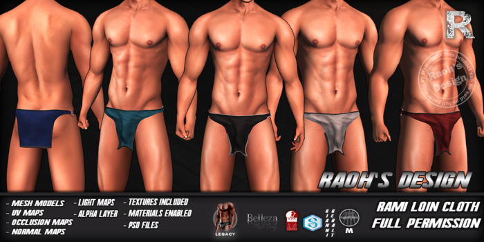-Raoh- Rami Loin Cloth -DEMO-
