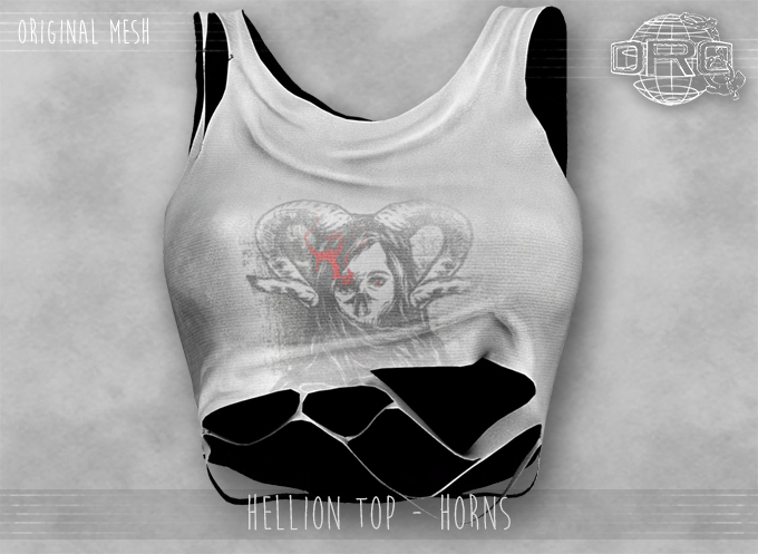 -DRD- Hellion Top/Horns (add)