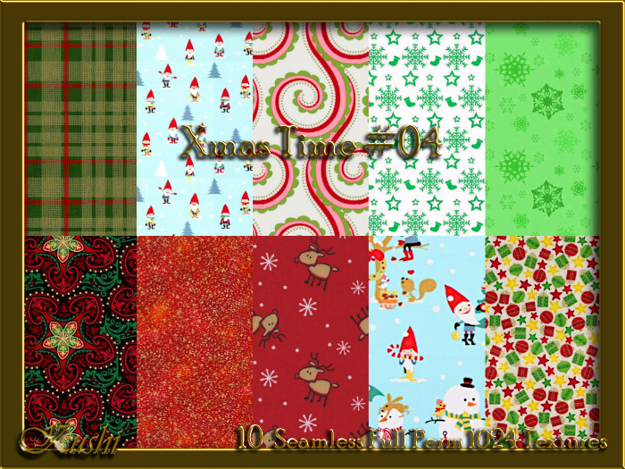 !Kushi! XmasTime04 Textures -WearToUnpack