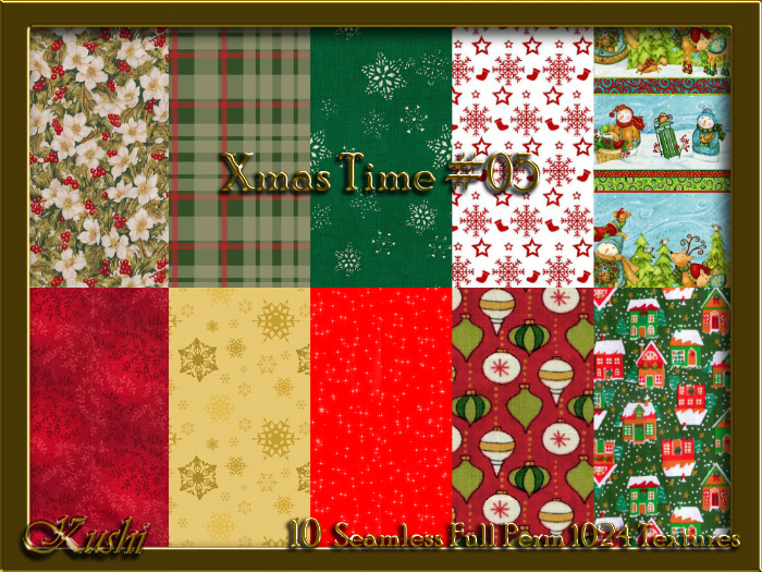 !Kushi! XmasTime05 Textures -WearToUnpack