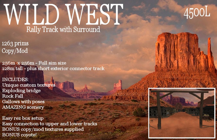 Wild West Rally Track