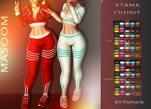 [[ Masoom ]] Etana Outfit MEGAPACK- Legacy Perky, Legacy, Lara, Lara Petite, Freya