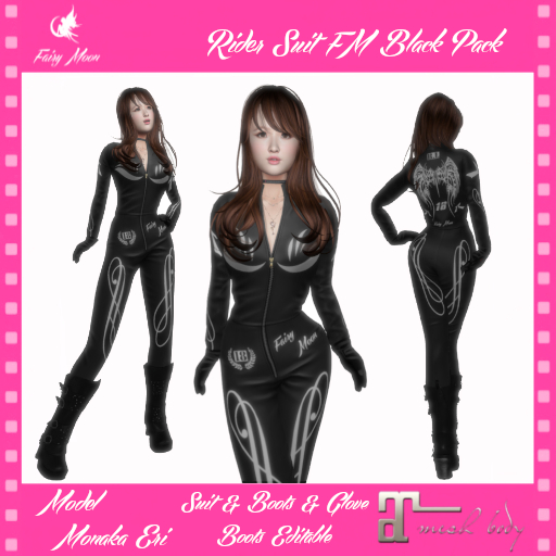 [F.M]  Rider Suit FM Black Pack
