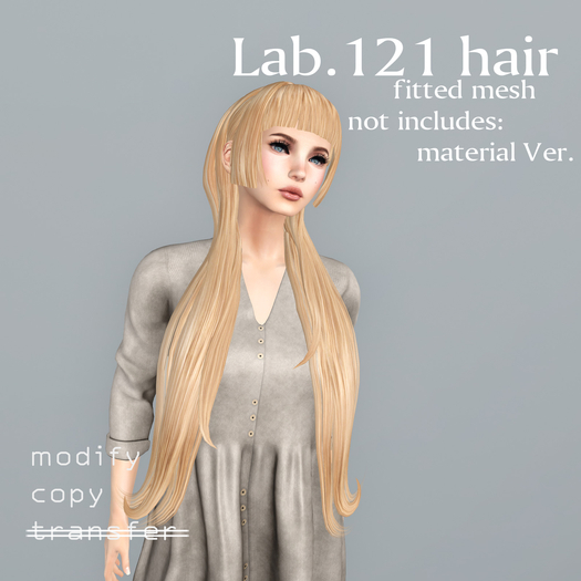 *booN Lab.121 hair black pack