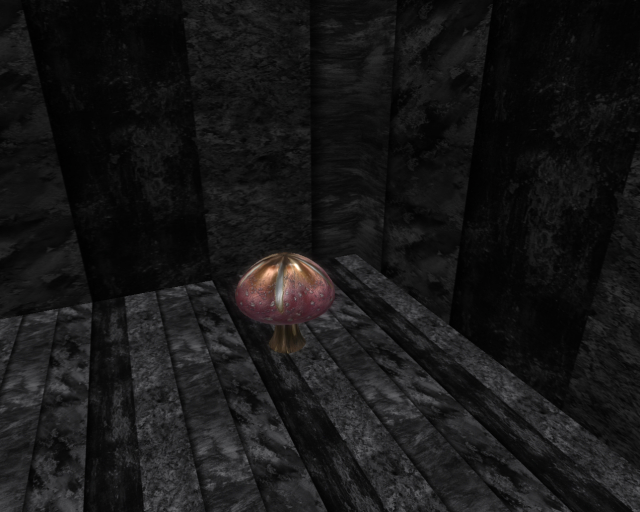 Bella Seta Mushroom Standard -- Red