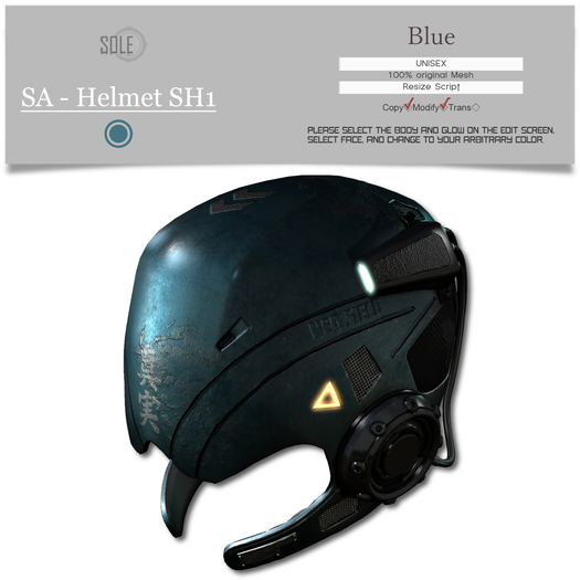 :::SOLE::: SA - Helmet SH1 (Blue)