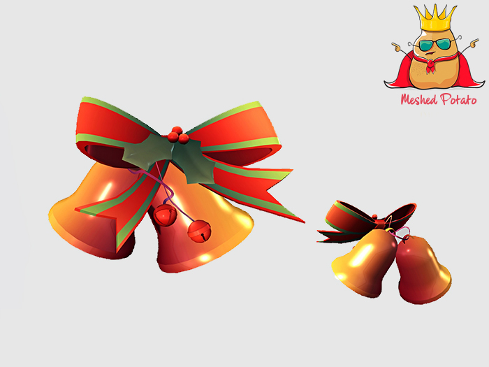 Meshed Potato - Christmas Jingle Bells - Full Perm Mesh