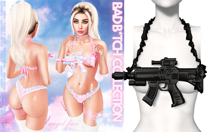Spoiled - BAD B*TCH AK69 Cover Up Onyx *Updated* for LaraX,Reborn,Waifus,Mounds,Kupra & More