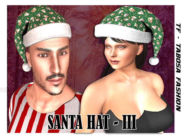 [TF] SANTA HAT -  Unisex - III
