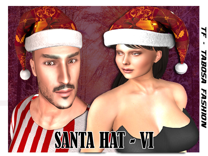 [TF] SANTA HAT -  Unisex - VI