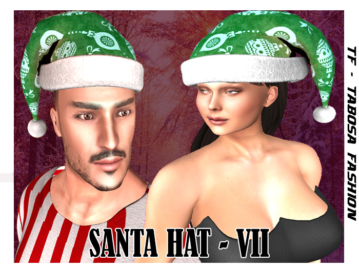 [TF] SANTA HAT -  Unisex - VII